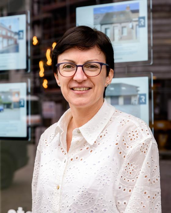 Evy aan kantoor 
